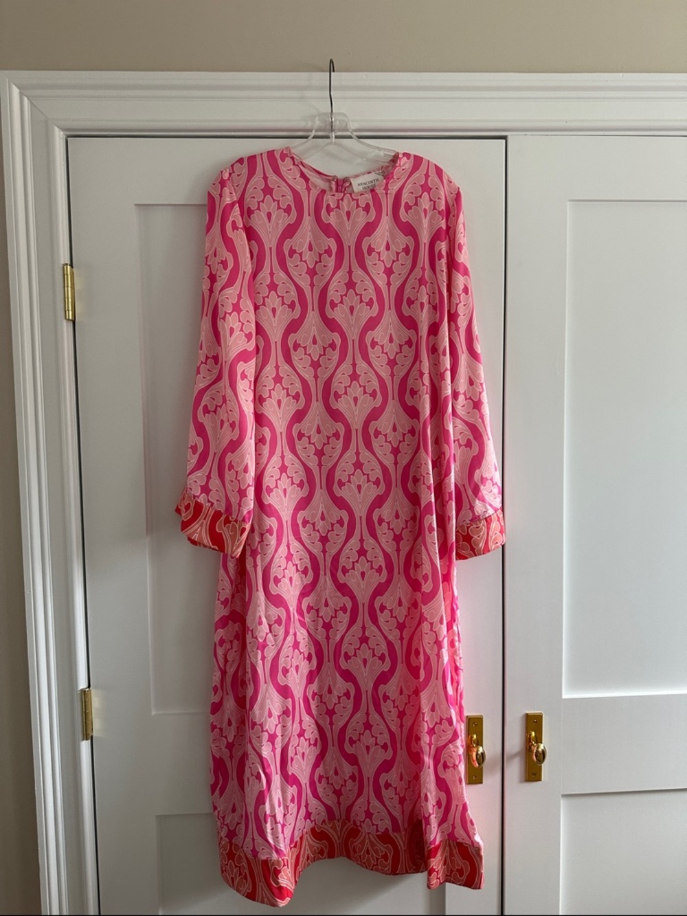 Tuckernuck Pink Patterned Maxi Dress